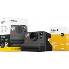 Polaroid Instant Φωτογραφική Μηχανή Now E-Box & a Double Pack Film Black Polaroid Instant Φωτογραφική Μηχανή Now E-Box & a Double Pack Film Black