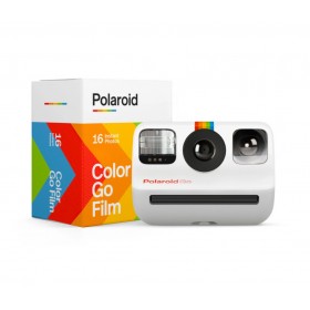 Polaroid Φωτογραφική Μηχανή με Film Go Everything Box & Color i-Type Double Film 16Pack White Polaroid Φωτογραφική Μηχανή με Film Go Everything Box & Color i-Type Double Film 16Pack White