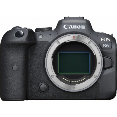 Canon Mirrorless Φωτογραφική Μηχανή EOS R6 Full Frame Body Black