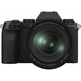 Fujifilm Mirrorless Φωτογραφική Μηχανή X-S10 Crop Frame Kit (XF 16-80mm F4 R OIS WR) Black
