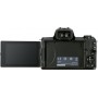 Canon Mirrorless Φωτογραφική Μηχανή EOS M50 Mark II Crop Frame Kit (EF-M 15-45mm F3.5-6.3 IS STM) Black