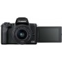 Canon Mirrorless Φωτογραφική Μηχανή EOS M50 Mark II Crop Frame Kit (EF-M 15-45mm F3.5-6.3 IS STM) Black