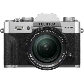 Fujifilm Mirrorless Φωτογραφική Μηχανή X-T30 Crop Frame Kit (XF 18-55mm F2.8-4 R LM OIS) Silver Fujifilm Mirrorless Φωτογραφική Μηχανή X-T30 Crop Frame Kit (XF 18-55mm F2.8-4 R LM OIS) Silver