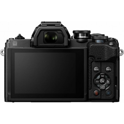 Olympus Mirrorless Φωτογραφική Μηχανή OM-D E-M10 Mark IV Micro Four Thirds (4/3") Kit (ED 14‑42mm F3.5‑5.6 EZ Pancake) Black