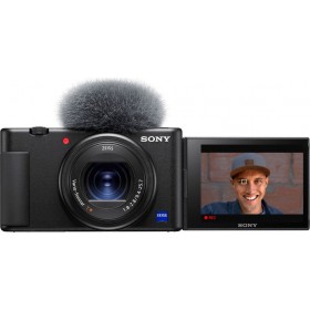 "Sony ZV-1 Compact Φωτογραφική Μηχανή 20.1MP Οπτικού Ζουμ 2.7x με Οθόνη 3"" και Ανάλυση Video 4K UHD Μαύρη" Sony ZV-1 Compact Φωτογραφική Μηχανή 20.1MP Οπτικού Ζουμ 2.7x με Οθόνη 3" και Ανάλυση Video 4K UHD Μαύρη