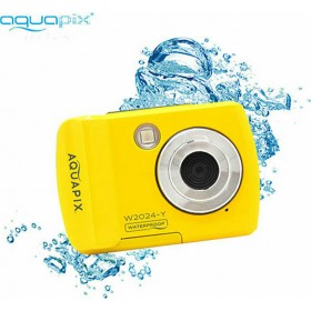 "EasyPix W2024 Compact Φωτογραφική Μηχανή 16MP με Οθόνη 2.4"" και Ανάλυση Video 1280 x 720 pixels Κίτρινη" EasyPix W2024 Compact Φωτογραφική Μηχανή 16MP με Οθόνη 2.4" και Ανάλυση Video 1280 x 720 pixels Κίτρινη