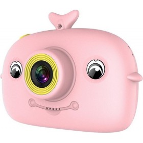 X12 Compact Φωτογραφική Μηχανή 7MP με Οθόνη 2" και Ανάλυση Video Full HD (1080p) Ροζ