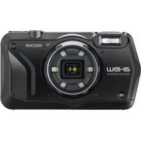 Ricoh WG-6 Compact Φωτογραφική Μηχανή 20MP Οπτικού Ζουμ 5x με Οθόνη 3" και Ανάλυση Video 4K UHD Μαύρη