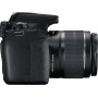 Canon DSLR Φωτογραφική Μηχανή EOS 2000D Crop Frame Kit (EF-S 18-55mm F3.5-5.6 IS ΙΙ) Black