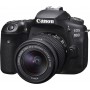 Canon DSLR Φωτογραφική Μηχανή EOS 90D Crop Frame Kit (EF-S 18-55mm F3.5-5.6 IS STM) Black