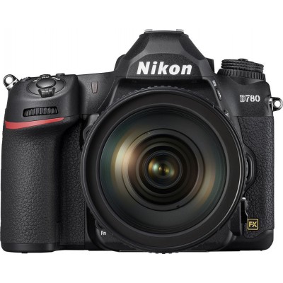Nikon DSLR Φωτογραφική Μηχανή D780 Full Frame Kit (AF-S 24-120mm F4G ED VR) Black