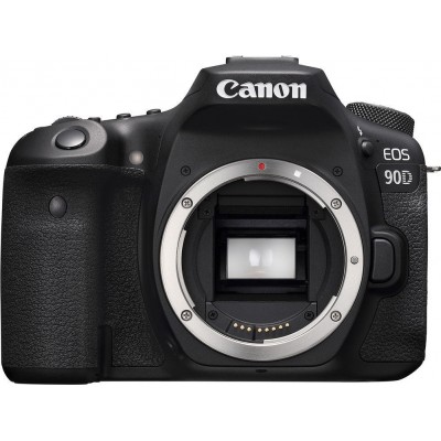 Canon DSLR Φωτογραφική Μηχανή EOS 90D Crop Frame Body Black