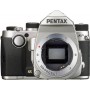 Pentax DSLR Φωτογραφική Μηχανή KP Crop Frame Body Silver