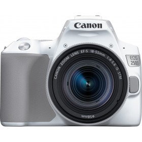 Canon DSLR Φωτογραφική Μηχανή EOS 250D Crop Frame Kit (EF-S 18-55mm F4-5.6 IS STM) White Canon DSLR Φωτογραφική Μηχανή EOS 250D Crop Frame Kit (EF-S 18-55mm F4-5.6 IS STM) White