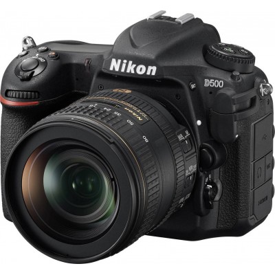 Nikon DSLR Φωτογραφική Μηχανή D500 Crop Frame Kit (AF-S DX 16-80mm F.28-4E ED VR) Black