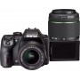 Pentax DSLR Φωτογραφική Μηχανή K-70 Crop Frame Kit (HD DA 18-50mm F4-5.6 DC WR RE + DA 50-200mm F4-5.6 ED WR) Black