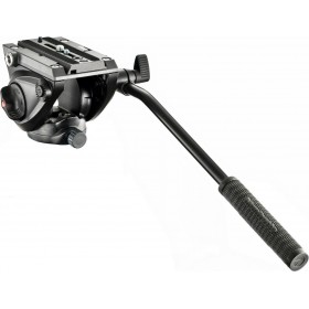 Manfrotto Lightweight Fluid Tripod Video Head With Flat Base Κεφαλή - ΒίντεοΚωδικός: MVH500AH 