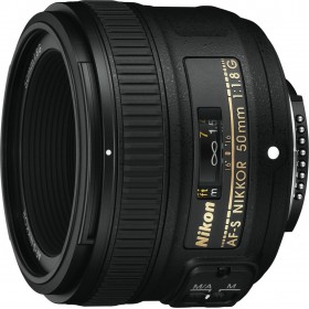 Nikon Full Frame Φωτογραφικός Φακός AF-S Nikkor 50mm f/1.8G Σταθερός για Nikon F Mount Black Nikon Full Frame Φωτογραφικός Φακός AF-S Nikkor 50mm f/1.8G Σταθερός για Nikon F Mount Black