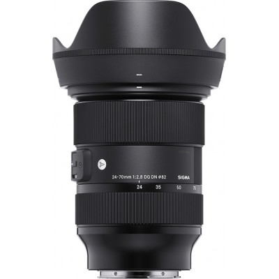 Sigma Full Frame Φωτογραφικός Φακός 24-70mm f/2.8 DG DN Art Wide Angle / Standard Zoom για Sony E Mount Black