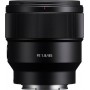 Sony Full Frame Φωτογραφικός Φακός FE 85mm f/1.8 Telephoto για Sony E Mount Black