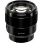 Sony Full Frame Φωτογραφικός Φακός FE 85mm f/1.8 Telephoto για Sony E Mount Black