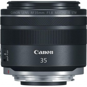 Canon Full Frame Φωτογραφικός Φακός RF 35mm F1.8 IS STM Wide Angle / Macro για Canon RF Mount Black