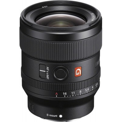 Sony Full Frame Φωτογραφικός Φακός FE 24mm f/1.4 GM Wide Angle για Sony E Mount Black