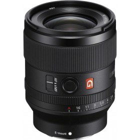 Sony Full Frame Φωτογραφικός Φακός FE 35 mm F1.4 GM Wide Angle για Sony E Mount Black