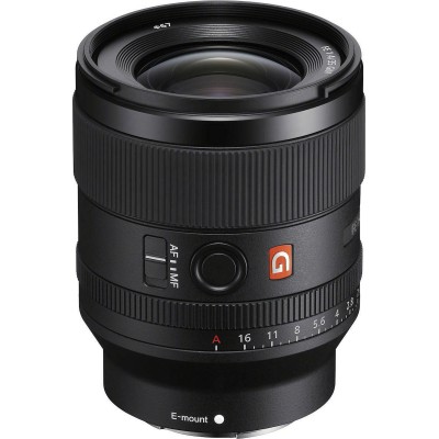 Sony Full Frame Φωτογραφικός Φακός FE 35 mm F1.4 GM Wide Angle για Sony E Mount Black