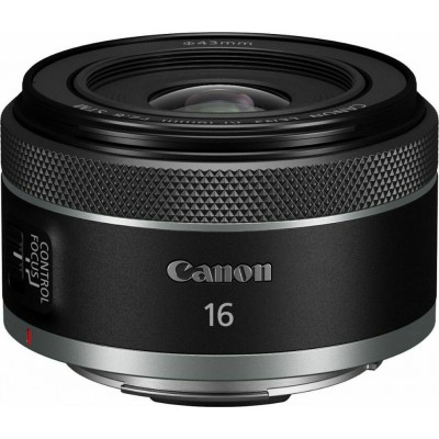 Canon Full Frame Φωτογραφικός Φακός RF 16mm f/2.8 STM Wide Angle για Canon RF Mount Black