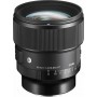 Sigma Full Frame Φωτογραφικός Φακός 85mm F1.4 DG DN Art Telephoto για Sony E Mount Black