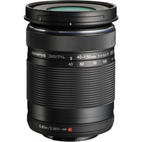 Olympus Crop Φωτογραφικός Φακός M.Zuiko Digital ED 40-150mm f/4.0-5.6 R Standard Zoom για Micro Four Thirds (MFT) Mount Black Olympus Crop Φωτογραφικός Φακός M.Zuiko Digital ED 40-150mm f/4.0-5.6 R Standard Zoom για Micro Four Thirds (MFT) Mount Black