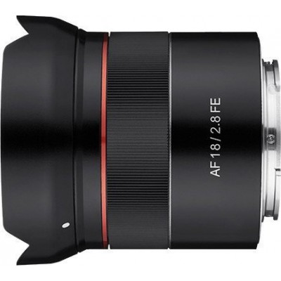 Samyang Full Frame Φωτογραφικός Φακός AF 18mm f/2.8 FE Wide Angle για Sony E Mount Black