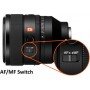 Sony Full Frame Φωτογραφικός Φακός FE 50mm f/1.2 GM Σταθερός για Sony E Mount Black