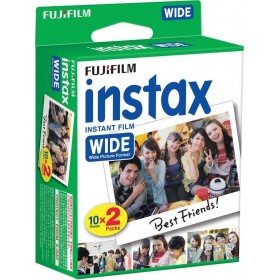 Fujifilm Color Instax Wide Instant Φιλμ (20 Exposures)Κωδικός: 16385995  Fujifilm Color Instax Wide Instant Φιλμ (20 Exposures)Κωδικός: 16385995