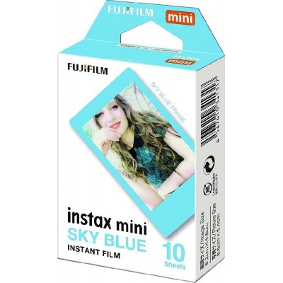 Fujifilm Color Instax Mini Sky Blue Instant Φιλμ (10 Exposures)Κωδικός: 16537055 
