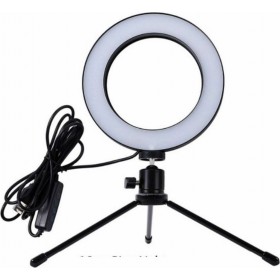 Ring Light Ring light 16cm 2500-4500K με Επιτραπέζιο ΤρίποδοΚωδικός: 230250 