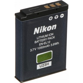 Nikon Μπαταρία Φωτογραφικής Μηχανής EN-EL12 1050mAh Nikon Μπαταρία Φωτογραφικής Μηχανής EN-EL12 1050mAh