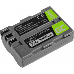 Green Cell Μπαταρία Φωτογραφικής Μηχανής EN-EL3e 1900mAh Συμβατή με Nikon Green Cell Μπαταρία Φωτογραφικής Μηχανής EN-EL3e 1900mAh Συμβατή με Nikon