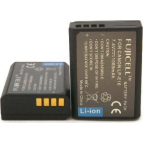 Fujicell Μπαταρία Φωτογραφικής Μηχανής LP-E10 1000mAh Συμβατή με Canon Fujicell Μπαταρία Φωτογραφικής Μηχανής LP-E10 1000mAh Συμβατή με Canon