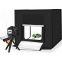 Puluz Photo Box Photo Box with LED Light Φωτιζόμενο με Πολλαπλά Backround 40x40x40cmΚωδικός: PU5040EU 