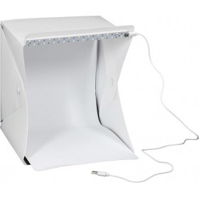 Photo Box Be Mix Photo Box Φωτιζόμενο με Πολλαπλά Backround 25x25x25cmΚωδικός: HT2069 