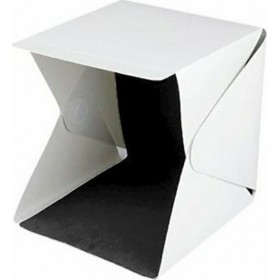 Photo Box Φορητό Αναδιπλούμενο με Διπλό Φόντο Φωτιζόμενο 20x20x20cmΚωδικός: 81005STB00WH 