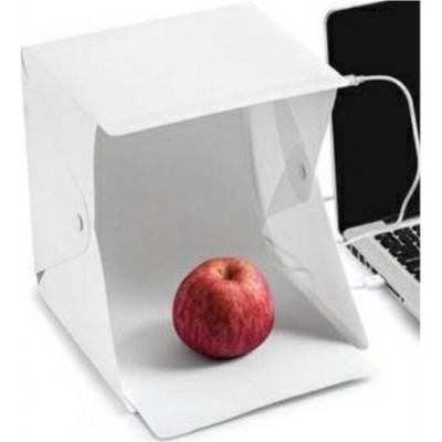 Photo Box Φορητό Αναδιπλούμενο Με Διπλό Φόντο Φωτιζόμενο 30x30x30cmΚωδικός: 81009BTX00WH 