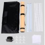 E-Reise Photo Box Photo Studio Box with LED Φωτιζόμενο με Πολλαπλά Backround 60x60x60cmΚωδικός: 81045FTB00BK 