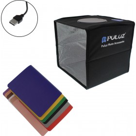 Puluz Photo Box PU5025B Φωτιζόμενο με Πολλαπλά Backround 25x25x25cm Puluz Photo Box PU5025B Φωτιζόμενο με Πολλαπλά Backround 25x25x25cm