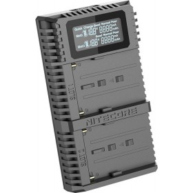 NiteCore Διπλός Φορτιστής Μπαταρίας USN3 Pro Συμβατός με Sony NiteCore Διπλός Φορτιστής Μπαταρίας USN3 Pro Συμβατός με Sony