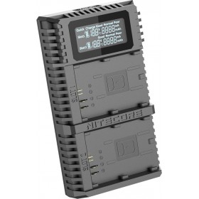 NiteCore Διπλός Φορτιστής Μπαταρίας UCN2 Pro Συμβατός με Canon NiteCore Διπλός Φορτιστής Μπαταρίας UCN2 Pro Συμβατός με Canon