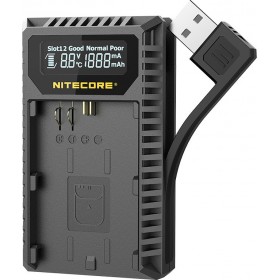 NiteCore Μονός Φορτιστής Μπαταρίας UCN3 Pro Συμβατός με Canon NiteCore Μονός Φορτιστής Μπαταρίας UCN3 Pro Συμβατός με Canon