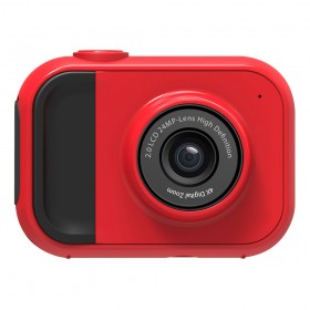 Lamtech LAM111993 Action Camera Full HD (1080p) Υποβρύχια (με Θήκη) Κόκκινη με Οθόνη 2"